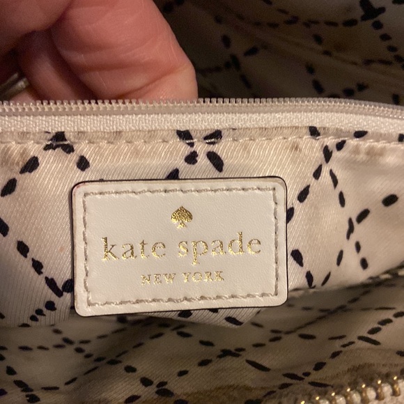 Kate Spade Cream/Tan Leather handbag - Picture 4 of 5